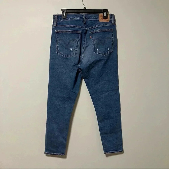 Levi’s  wedgie skinny distressed jeans 32 - Picture 6 of 8